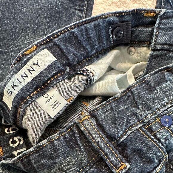GAP Girl’s Skinny Jeans Size 5 - Picture 3 of 5